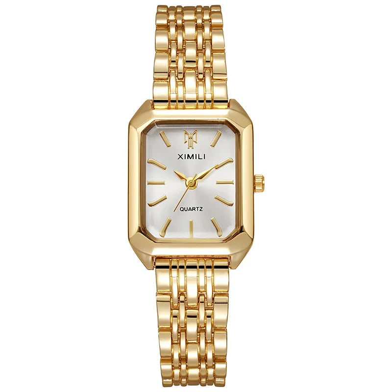 GoldSquare Elite – Women’s Luxury Timepiece