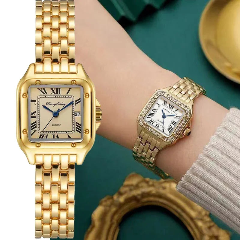 Royal Square™ – Square Business Women Watch