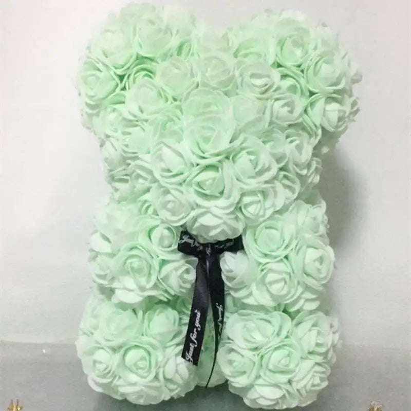 Eternal Rose Bear – Romantic Flower Teddy Gift