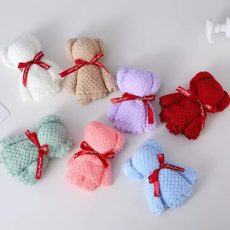 🧸 Bear Towel Gift Set (6 PCS) — Cute, Soft & Ready to Gift