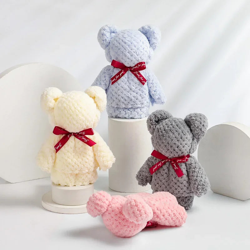 🧸 Bear Towel Gift Set (6 PCS) — Cute, Soft & Ready to Gift
