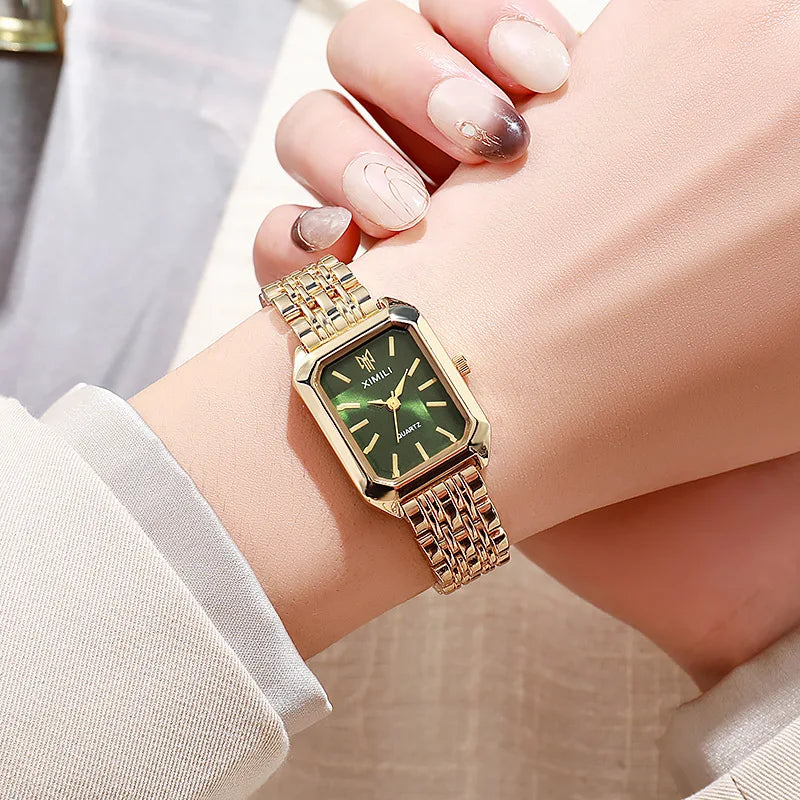 GoldSquare Elite – Women’s Luxury Timepiece