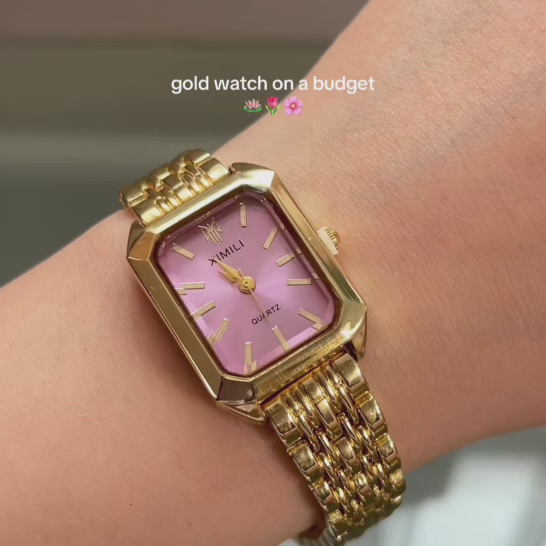 جولد سكوير إيليت - ساعة نسائية فاخرة